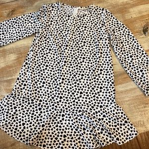 Loft Dropped waist Valentine dress!  Get your hearts on!